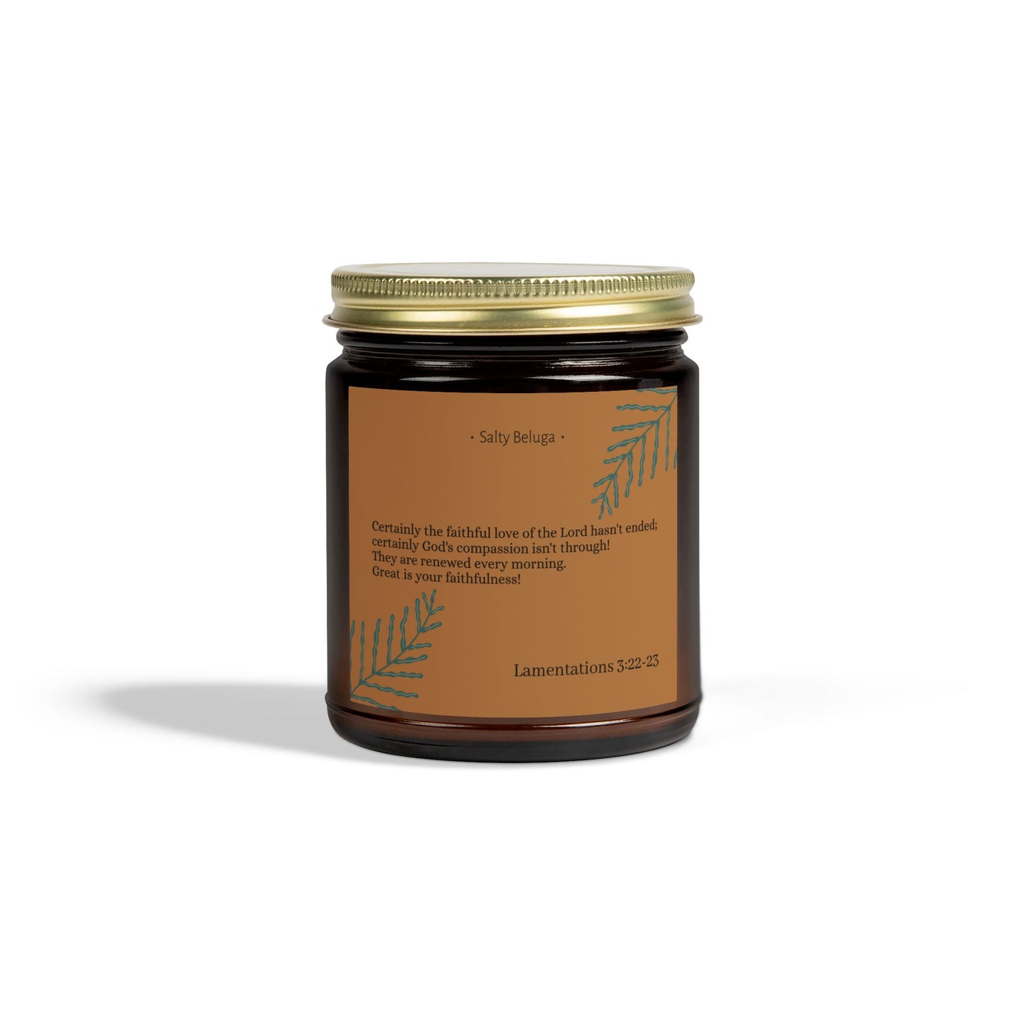 Lamentations 3:22-23 Scented Candles