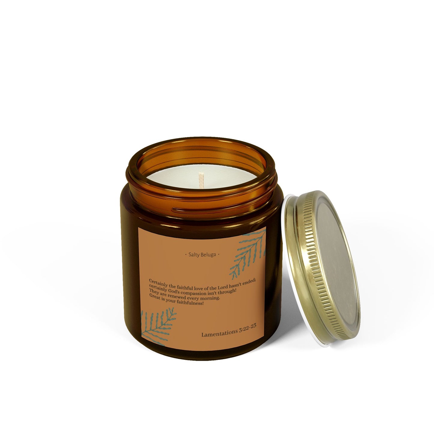 Lamentations 3:22-23 Scented Candles