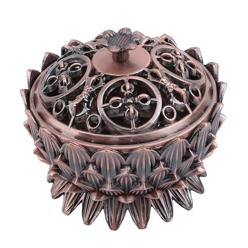 Retro Lotus Incense Burner