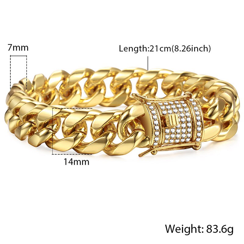 Miami Gold Cuban Bracelet