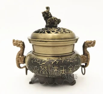 Retro Lotus Incense Burner