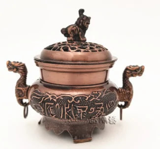 Retro Lotus Incense Burner